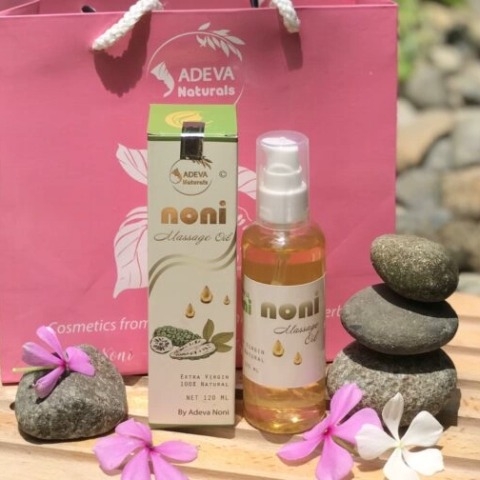 Dầu massage Trái nhàu – Noni Massage Oil 120 ml