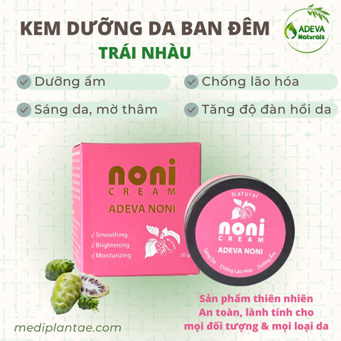 Kem Dưỡng Da Trái Nhàu ADEVA NONI CREAM 50gr