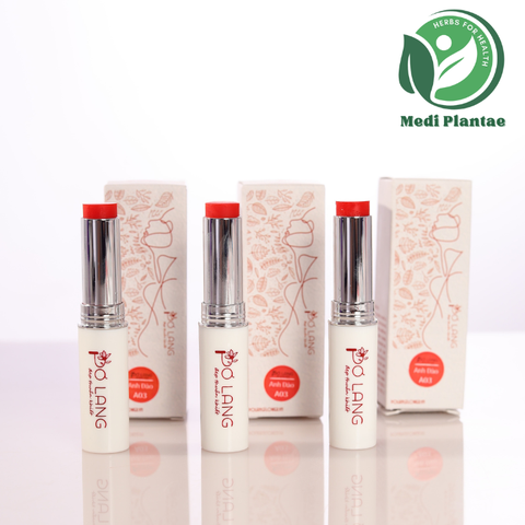 Son dưỡng có màu Pơ Lang màu tươi tắn, không làm thâm môi