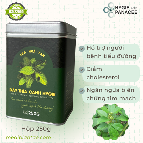 Trà Dây Thìa Canh Hòa Tan Hygie - Ổn định đường huyết, mỡ máu