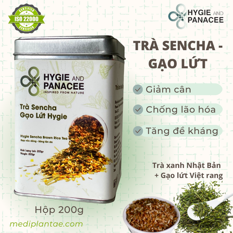 Trà Sencha - Gạo Lứt Hygie & Panacee 200g