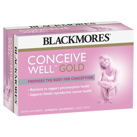 Viên Uống Blackmores Conceive Well Gold Tăng Khả Năng Thụ Thai
