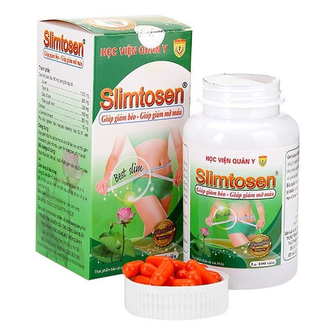 Viên Nang Giảm Cân Slimtosen Extra HVQY (Hộp 100 Viên)