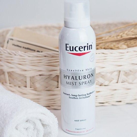 Xịt Dưỡng Ẩm Eucerin Cho Da Nhạy Cảm 50ml Hyaluron Mist Spray