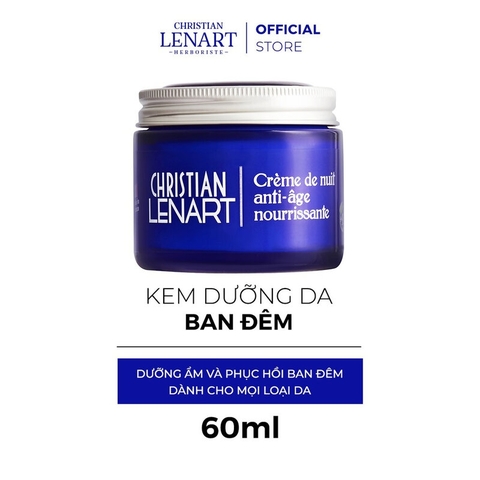 Kem Dưỡng Đêm Christian Lenart Ngăn Ngừa Lão Hóa Da 60ml Creme De Nuit Anti Age Nourrissante
