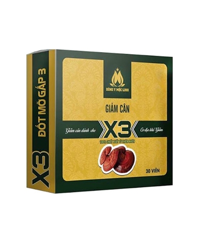 Giảm Cân X3 Đông Y Mộc Linh