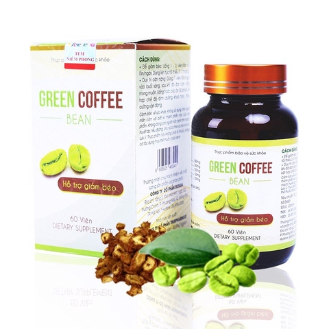 Viên uống giảm cân Nature Wise Green Coffee Bean 800mg 60 viên