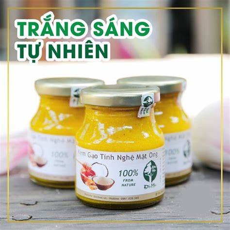 Kem Gạo Tinh Nghệ Mật Ong – Độc Mộc