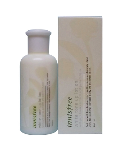 Nước hoa hồng dưỡng trắng da Innisfree WHITE TONE UP SKIN
