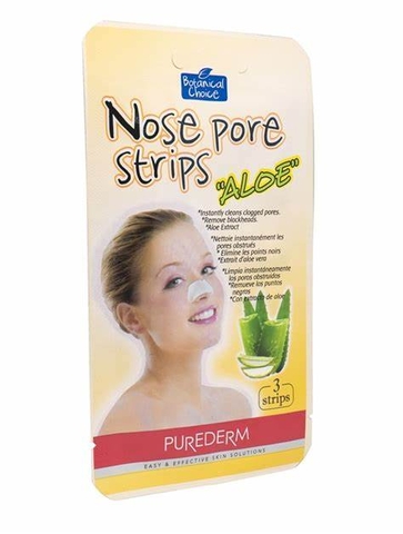 Mặt Nạ Lột Mụn Cám Mũi Nha Đam Nose Pore Strips Aloe