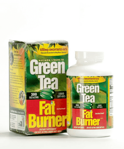 Viên Uống Giảm Mỡ Trà Xanh Green Tea Fat Burner 400mg Chính Hãng USA Mỹ