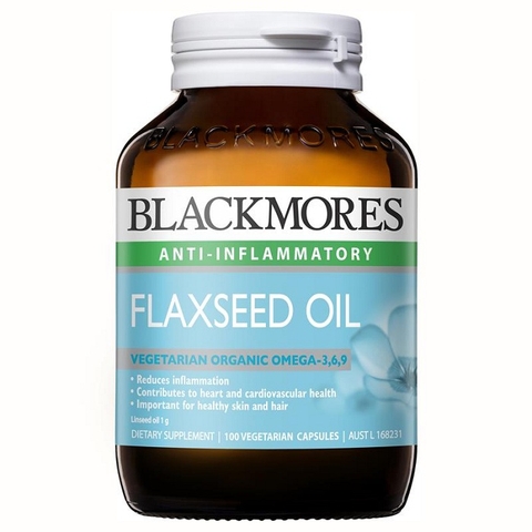 Dầu Hạt Lanh Blackmores Flaxseed Oil – Giữ Trọn Sức Khỏe Gia Đình