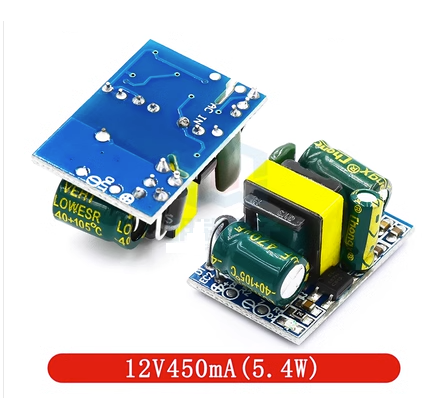 Mạch Nguồn Xung 220VAC Sang 12VDC 450mA (12V450mA)