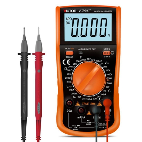 Đồng Hồ Đa Năng Victor VC890C+