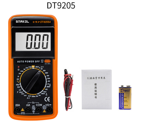 Đồng hồ đo điện vạn năng DT-9205A