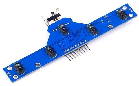 Thanh 5 Cảm Biến Dò Line TCRT5000 + Tránh Vật Cản Line Follower Sensor BFD-1000