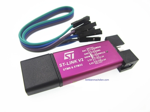 Mạch Nạp STM8, STM32 ST-Link V2 Mini
