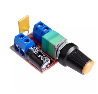 Bộ điều khiển tốc độ động cơ 5A PWM Max 90W DC đèn LED 3V-35V