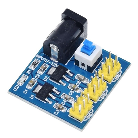 Mạch Chuyển Đổi Điện Áp 12V/5V/3.3V