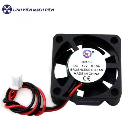 Quạt Tản Nhiệt 12V 30 * 30 * 10