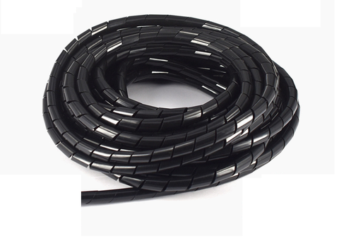 Dây xoắn ruột gà, dây bọc dây điện (nguyên cuộn 10 mét)