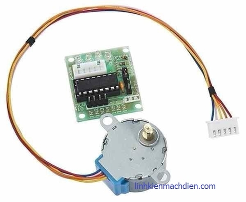 Mạch Điều Khiển Động Cơ Bước ULN2003 + Động Cơ Bước 5V