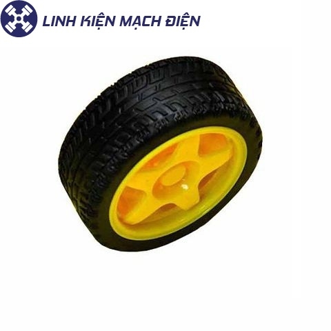 Bánh Xe Robot V1 Màu Vàng