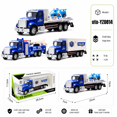 Xe Quân Sự có nhiều kiểu dáng , chất liệu hợp kim , tỉ lệ 1:24 : SKU : oto-YZ0814 ( Vat : 103-15-50 )