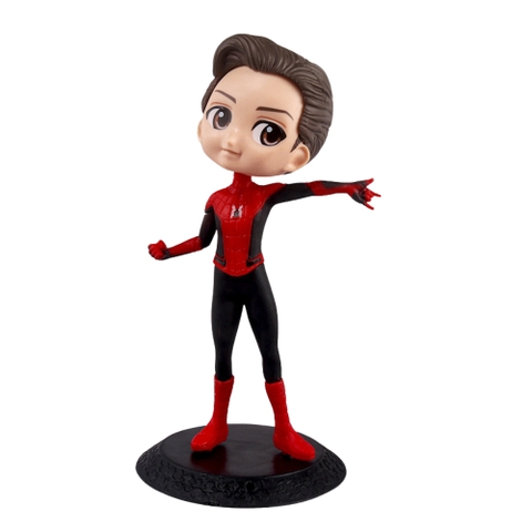 Mô Hình Spider-Man Tháo Mặt Nạ Dáng Đứng – Cao 15.5cm – Nặng 200gram – Figure Siêu Anh Hùng Marvel – No Box  - K17-T2-S3