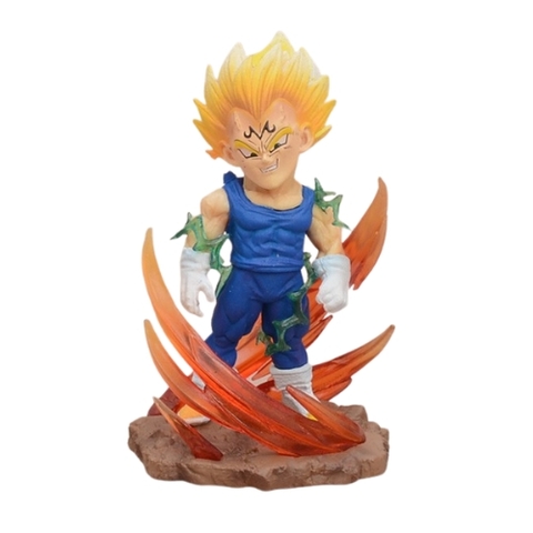 Mô Hình vegeta chibi dáng đứng siêu ngầu . Cao 8.5cm , nặng 100gram - sku : db322c - K2-T3-S4