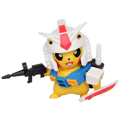 Mô Hình Pokemon pikachu cosplay dáng đứng - Cao 10cm - nặng 300gram - Figure pokemon - No Box - (VAT : G873-84) - K9-T2-S7