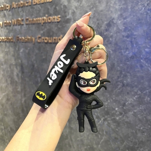 Móc Khóa Catwoman dáng đứng siêu đẹp . Dây móc dài : 10cm - Mô Hình Cao : 6cm - Nặng 50gram - SKU: moc270e - (Vat: MK001) - K79-T7-S5