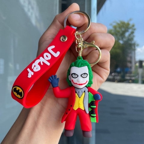 Móc Khóa joker áo đỏ ôm bom siêu ngầu . Dây móc dài : 10cm - Mô Hình Cao : 6cm - Nặng 50gram - SKU: moc270d - (Vat: MK001) - K75-T4-S7