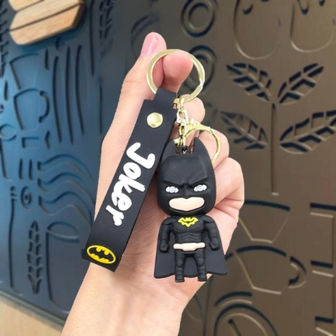 Móc Khóa Bat Man Chibi dáng đứng siêu đẹp . Dây móc dài : 10cm - Mô Hình Cao : 6cm - Nặng 50gram - SKU: moc269h - (Vat: MK001) - K75-T3-S9