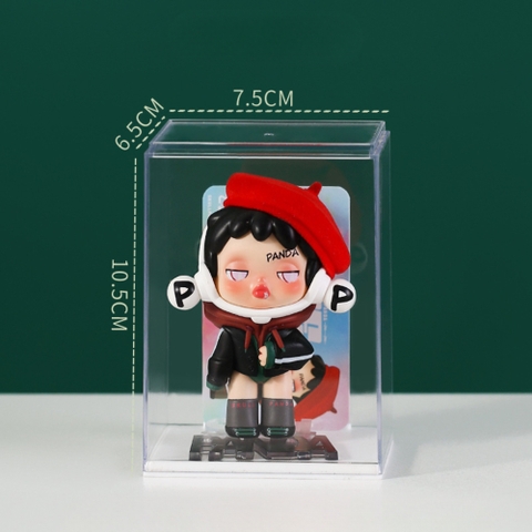 Hộp Meca Trưng Bày 10cm – Kệ Meca Mini Trong Suốt – Bảo Vệ Mô Hình Anime, Figure Nhỏ T4