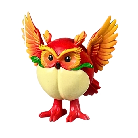 Mô Hình Owl Peach - Cao : 9cm - Nặng 110gram - Vỉ Nhựa  - (VAT : G873-84) - K21-T3-S12