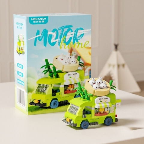 Bộ Lắp Ghép Lego Xe Ẩm Thực Phương Đông - 397 hạt - Full Box - Sku : LG-K507  (VAT 001-11-11) - K106-T1-S6