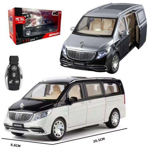 Mô Hình Xe oto Maybach Modelo Vs680 2 màu , tỉ lệ 1:24 - Dài 20.5cm - rộng 8.8cm - cao 7.5cm - SKU: YC004 - (VAT: 003-01-230)