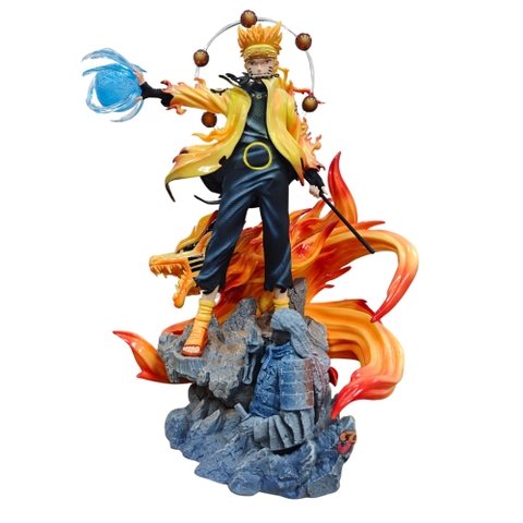 Mô hình Naruto hiền nhân chiến đấu siêu đẹp , cao :~36cm nặng 1kg - SKuU : na98a ( VAT : mh011 ) K143-T4-S1