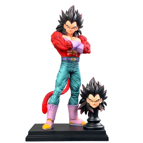 Mô Hình DragonBall Vegeta ssj4 siêu chất - đầu thay thế cao 30.5cm nặng 1kg - Figure DragonBall - Hộp carton - K4-T4-S12