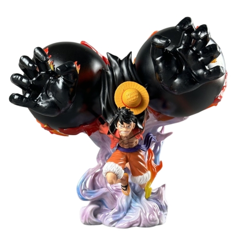 Mô Hình OnePiece luffy gear 4 nắm đấm to - cao 20cm - nặng 450gram - Figure One Piece - Hộp Màu - K13-T4-S6