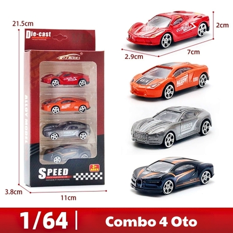 Mô Hình Xe Vỉ 4 Oto Hợp kim Bản A - Dài 7cm - cao 2cm - nặng 200gram - Figure Oto - FULL BOX : box màu - SKU : oto438 - K71-T3-S10