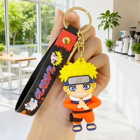 Móc Khóa Naruto dáng đứng chắp tay . Dây móc dài : 10cm - Mô Hình Cao : 6cm - Nặng 50gram