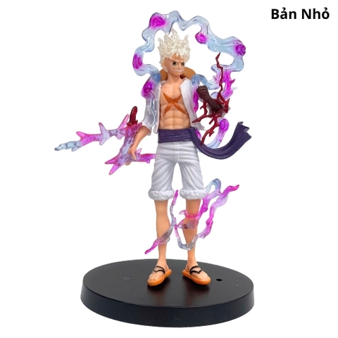 Mô hình Luffy gear 5 dáng đứng ( bản nhỏ ) Cao 20cm - nặng 300gram - Figure One Piece - K26-T3-S6