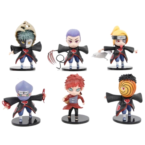 Hàng Cao Cấp - Mô hình Naruto Bộ 6 các nhân vật Naruto Bản A - Cao 9 - 10cm - nặng 100gram - Figure Naruto - No Box