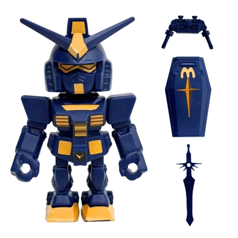 Mô Hình Gundam dáng đứng màu xanh dương . Cao 8.5cm , nặng 100gram - sku : mm11e