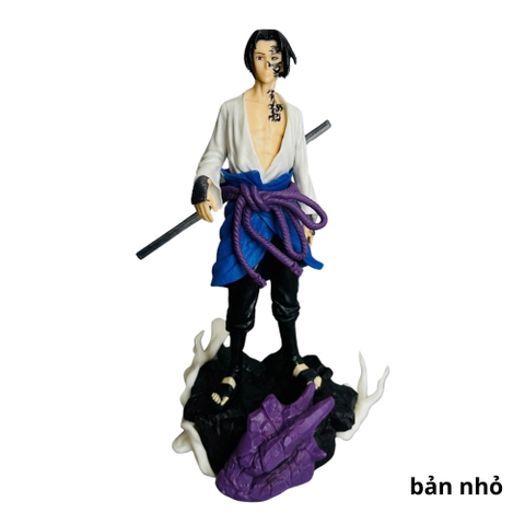 Mô Hình Naruto Sasuke dáng đứng siêu ngầu có base cao - 27cm - Nặng - 450gram - Figure Naruto - No Box - N1-K46-T1-S3