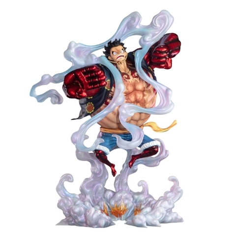 Hàng Cao cấp . Mô Hình One Piece Luffy gear 4 JT Chiến Đấu . Cao 38cm . nặng 2kg5 - K16-T4-S3