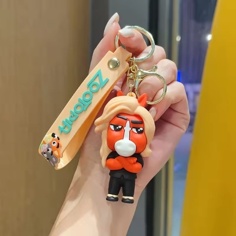 Móc Khóa Chief Bogo Zootopia - Dài 5cm , Rộng 3cm - Nặng 50gram - SKU : moc291e