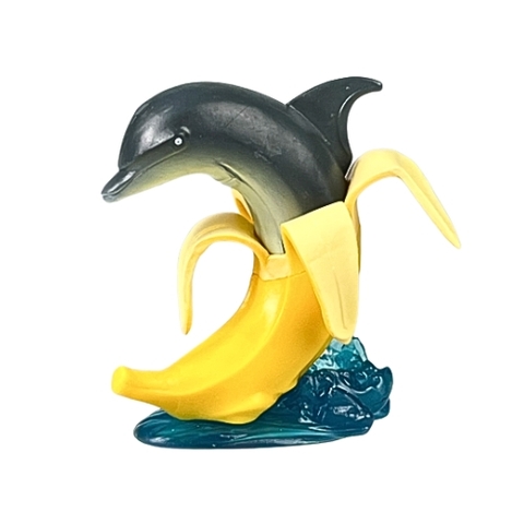 Mô Hình Dolfinita Bananita - Cao : 9.5cm - Nặng 152gram - Vỉ Nhựa - K62-T3-S4